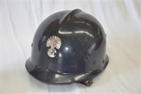 Post WWII Belgium military riot helmet