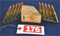 20-rounds of 8MMx56R Austrian Styer ammo