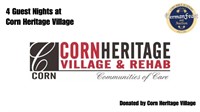4 Guest Nights at Corn Heritage Village