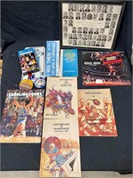 Vintage basketball memorabilia and other