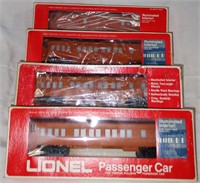Lionel 9503-9506 Milwaukee Road Passenger Car Set