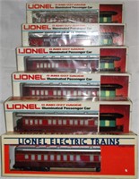 Lionel 9554-9599 Chicago & Alton Passenger Car Set