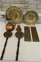 Miscellaneous Lot of Mid Century Brass & Copper