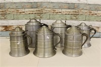 Huge Aluminum Steins ~ Canisters or Ice Buckets