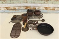 Cast Iron Campfire Cookware & Accessories