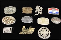 Lot of 11 Collectable Belt Buckles #2