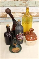 Collectible Vintage Glass Bottle Lot #5