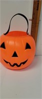 1980 Halloween blow mold jack-o-lantern treat