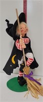 AnnaLee-Witch Halloween decor 19" tall