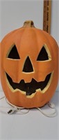 17" GEMMY lighted Foam mold jack-o-lantern