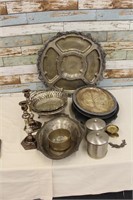 Miscellaneous Vintage Silver Plate Items Lot #13