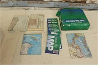 Lot of Various Maps, Mostly National Geographic