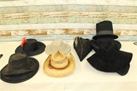 Lot of Various Vintage Men's Hats