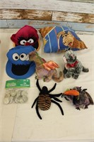 Collectible Soft Toy Lot & Hats