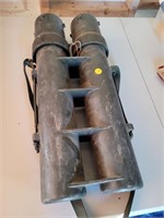 military shell case for 2 mortars