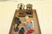 Small Metal Items And Music Box