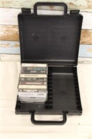 Cassette case with Collectible Cassettes