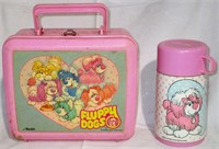 1986 Fluppy Dogs Lunchbox with Thermos
