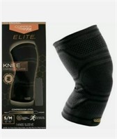 Copper Fit Elite Knee Compression Sleeve S/M 12"16
