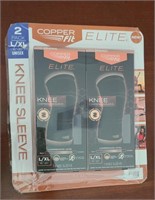Copper Fit Elite Knee Compression SleeveL/XL16-20"