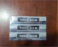 New- 3-pack TOOTH BALM Toothpaste