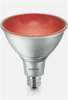 Philips 90-Watt Equivalent PAR 38 LED Flood Red