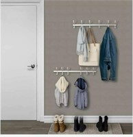 Neatfreak! Wall Mounted Hook and Track System 2 pk