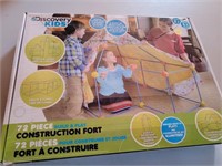 discovery kids build and play construction fort
