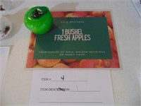 1 Bushel fresh apples from Cole Brothers