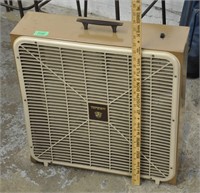 Vintage Torcan box fan, tested