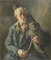 Painting by G. Kritlow, "The Ancient Mariner".