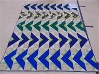 Handmade "Life Among the Pines" Quilt