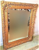 Ornate Beveled Wall Mirror