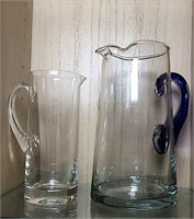 Rona Glass Pitcher & Pitcher with