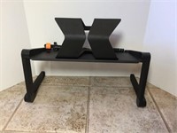 Two Table Top Computer Stands