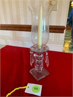 BEAUTIFUL GLASS PRISM CANDLE HOLDER