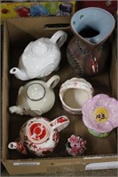 Teapots and Pottery
