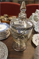Sterling Overlay Covered Dish