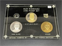 1996 Alex Rodriguez Limited Proof Set  (#125 of 19
