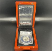 2014-D JFK Half Dollar (90% silver) Graded SP70