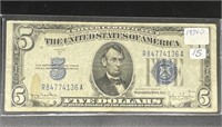Series 1934-D $5 Silver Certificate