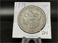 Morgan Silver Dollars:    1879