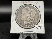 Morgan Silver Dollars:    1885-O