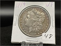 Morgan Silver Dollars:    1889