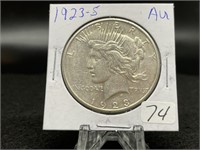 Peace Silver Dollars :   1923-S