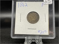 Indian Cents:   1862