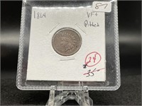 Indian Cents:   1864