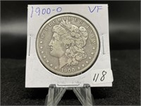 Morgan Silver Dollars:    1900-O