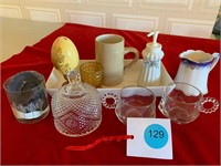 BEAUTIFUL VINTAGE GLASS AND MISC BEAUTIES!