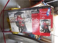 Snow thrower cab parts